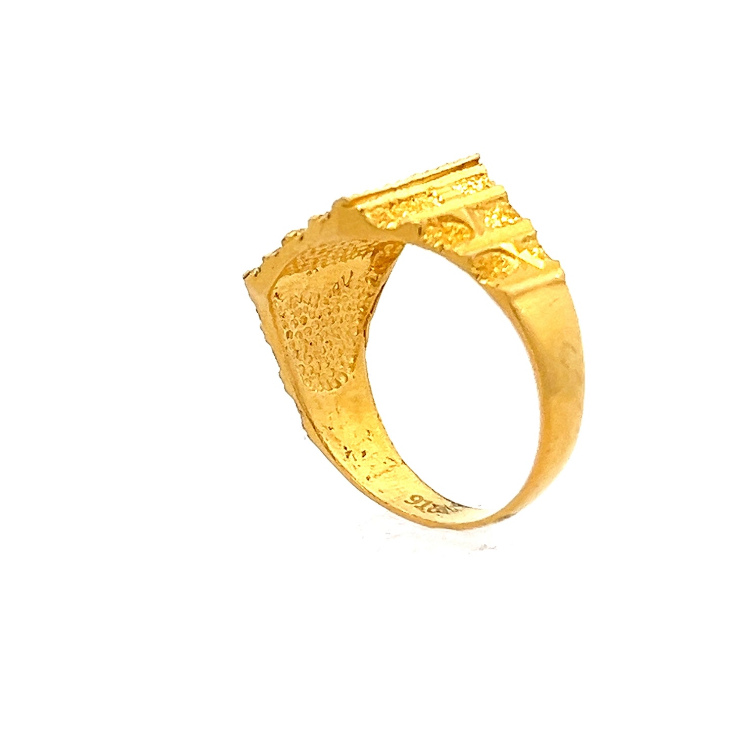 New 22ct yellow gold ring 02020032