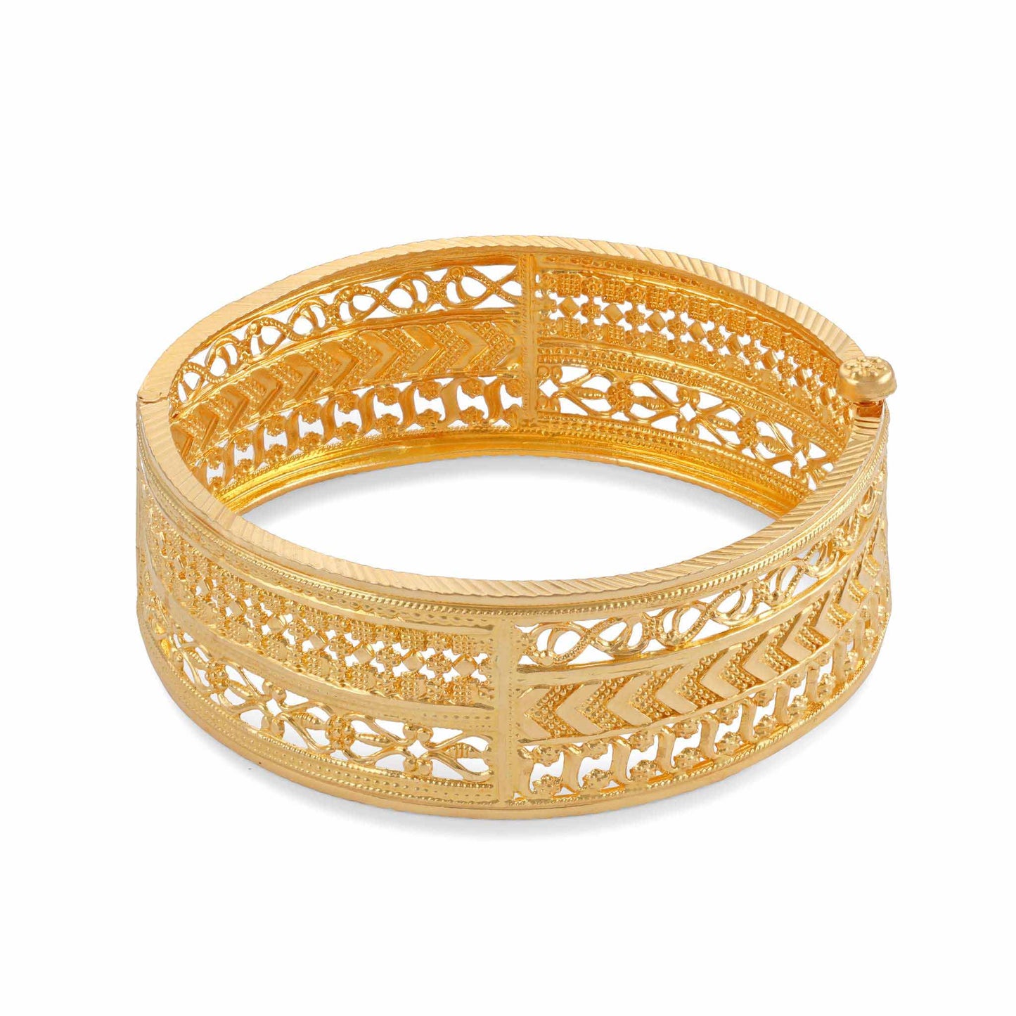 22ct yellow gold second-hand bangle 02033305