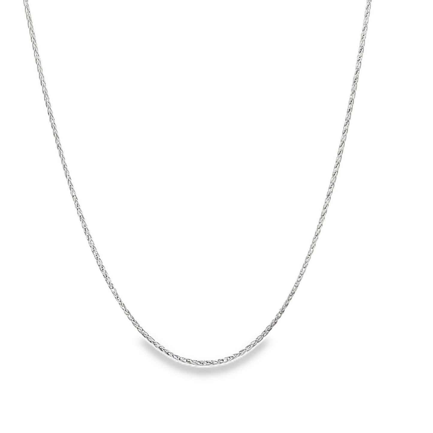 New 9ct white gold chain 02023599