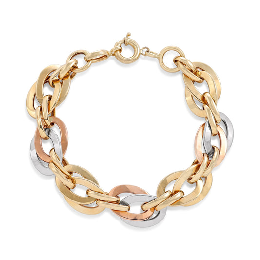 New 14ct yellow gold bracelet 02022100