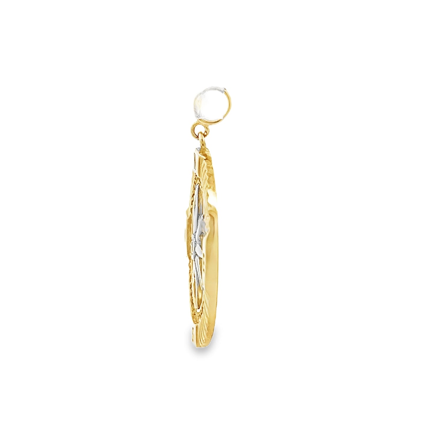 New 14ct yellow gold pendant 02021542