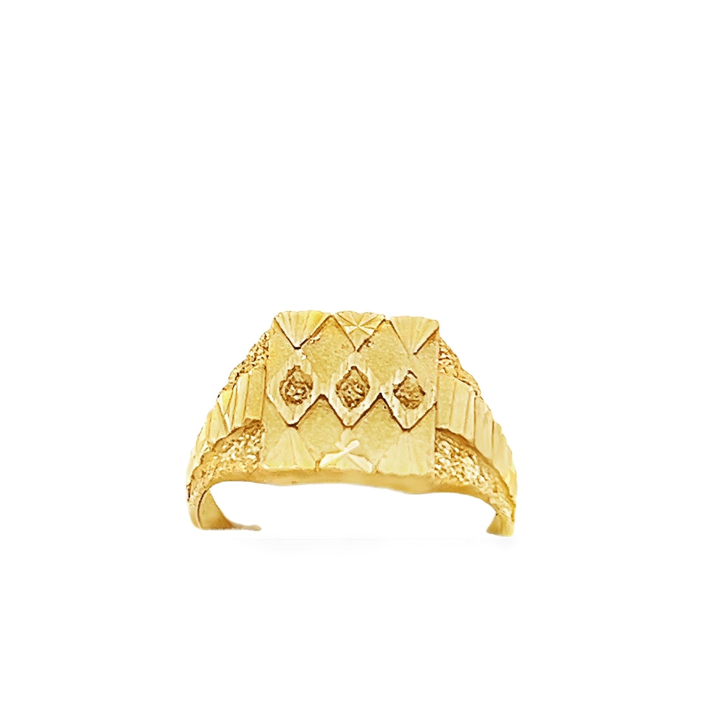 22ct yellow gold second hand ring 01002975