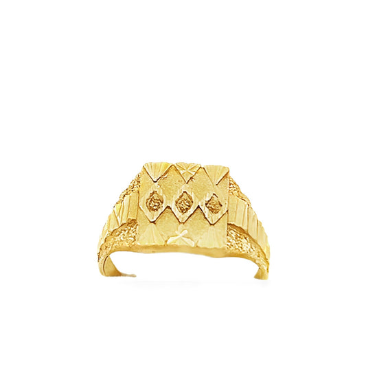 22ct yellow gold second hand ring 01002975