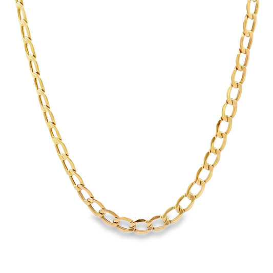 9ct yellow gold pre-owned chain 07002530