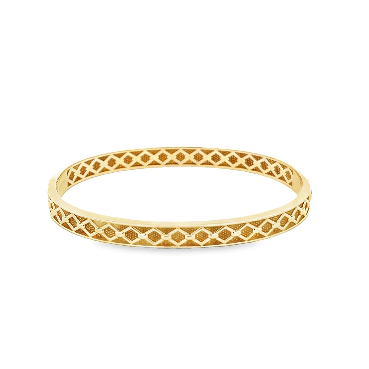 New 14ct yellow gold bangle 02021156