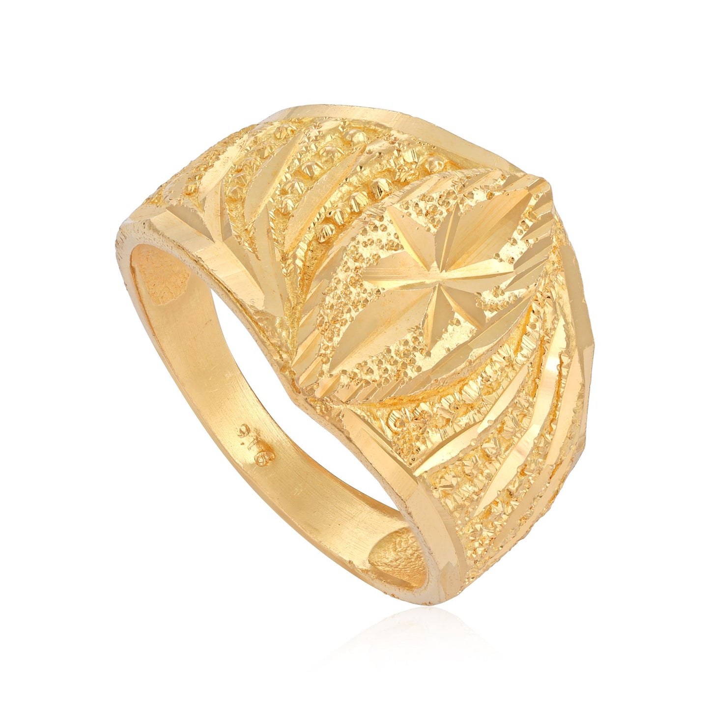 22ct yellow gold pre-owned ring 01002851