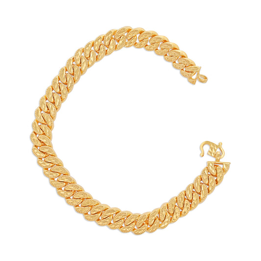 New 22ct yellow gold bracelet 02020805