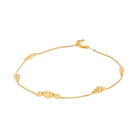 New 22ct yellow gold bracelet 02017756