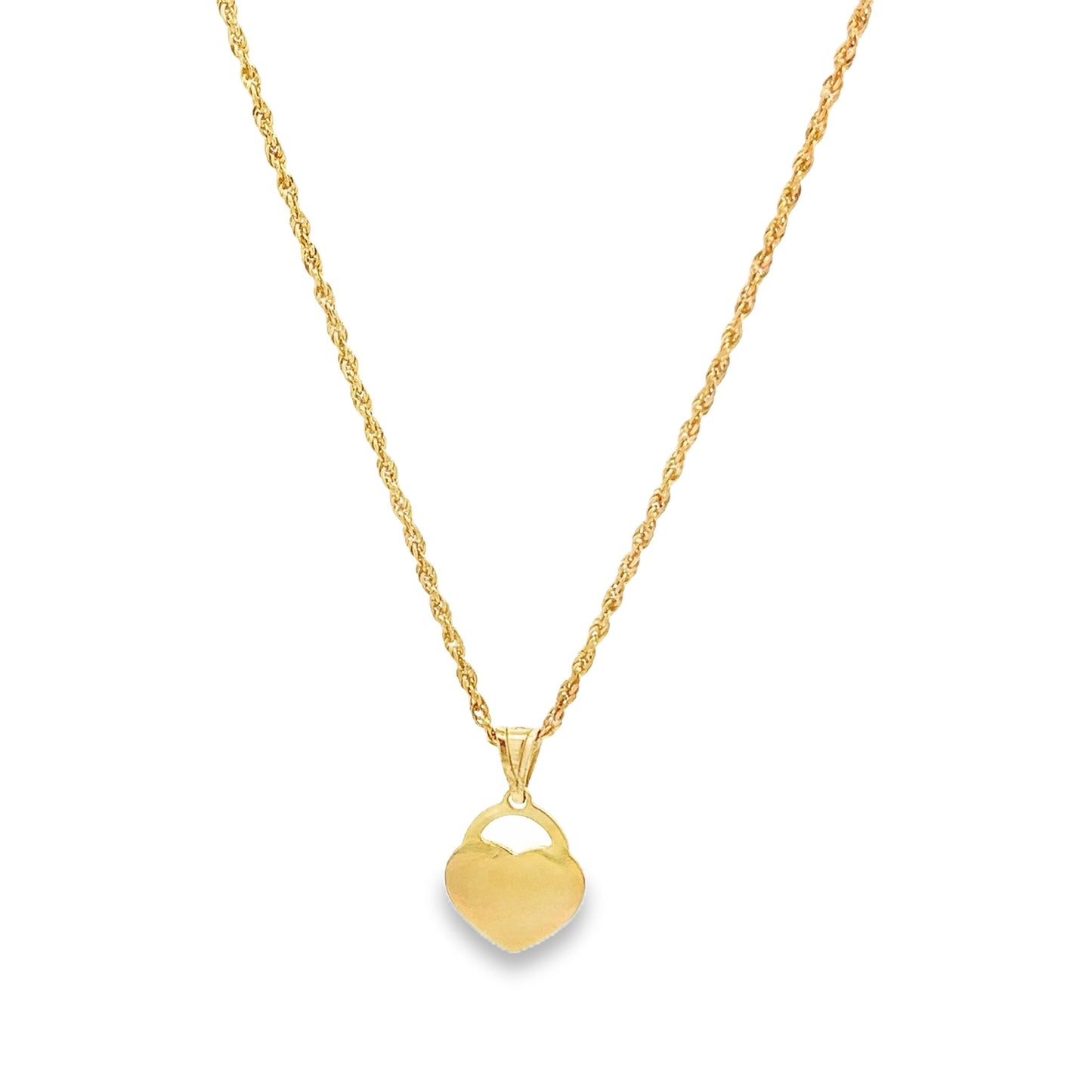 18ct yellow gold second-hand chain with pendant FCA00005760-4