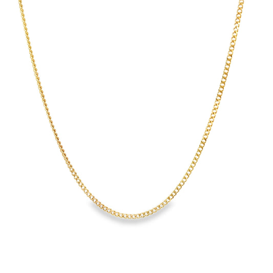 New 18ct yellow gold chain 02017627