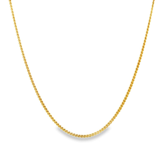 22ct yellow gold second-hand chain FCA08002217-30