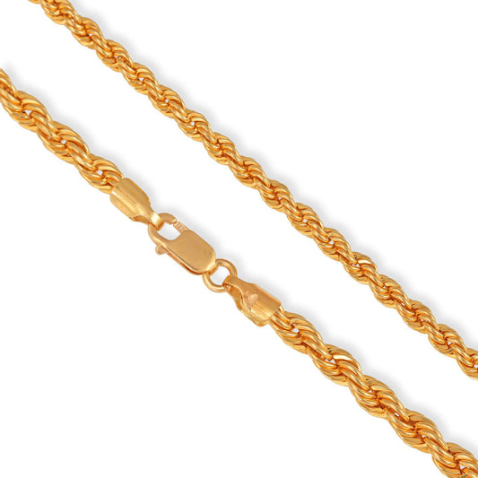 18ct yellow gold chain 09000256