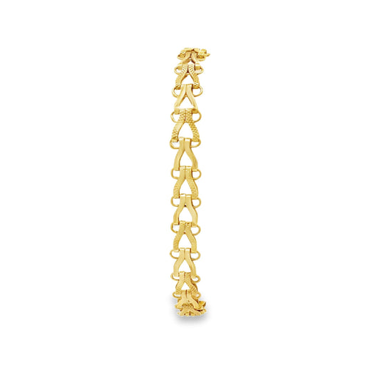 22ct yellow gold pre-owned bracelet FCA03027314-3