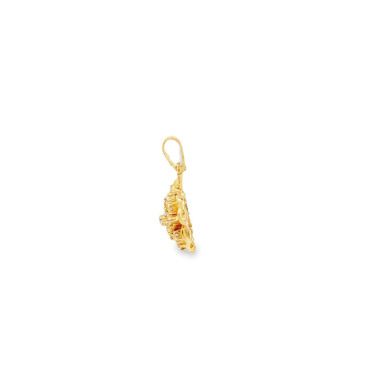 22ct yellow gold pre-owned pendant FCA00005870-1