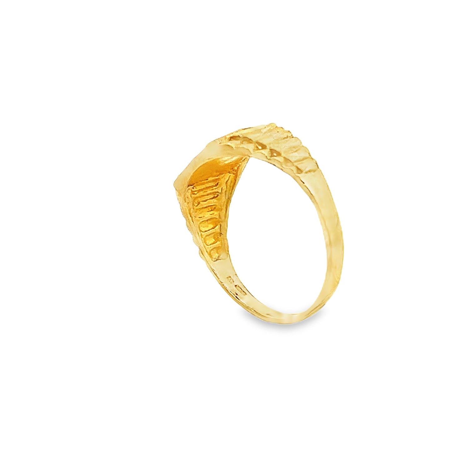 New 22ct yellow gold ring 02020411