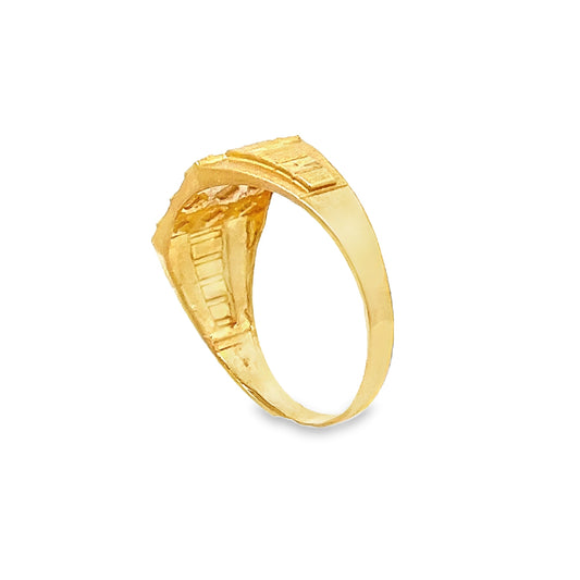 New 22ct yellow gold ring 02020421