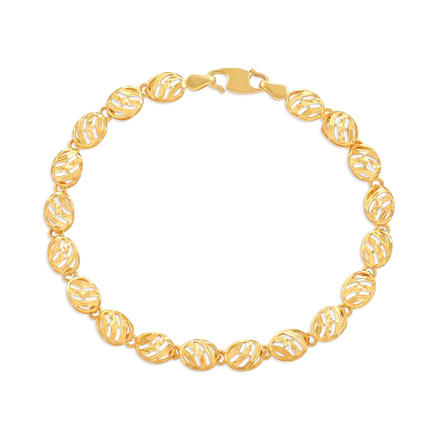 New 22ct yellow gold bracelet 02020809