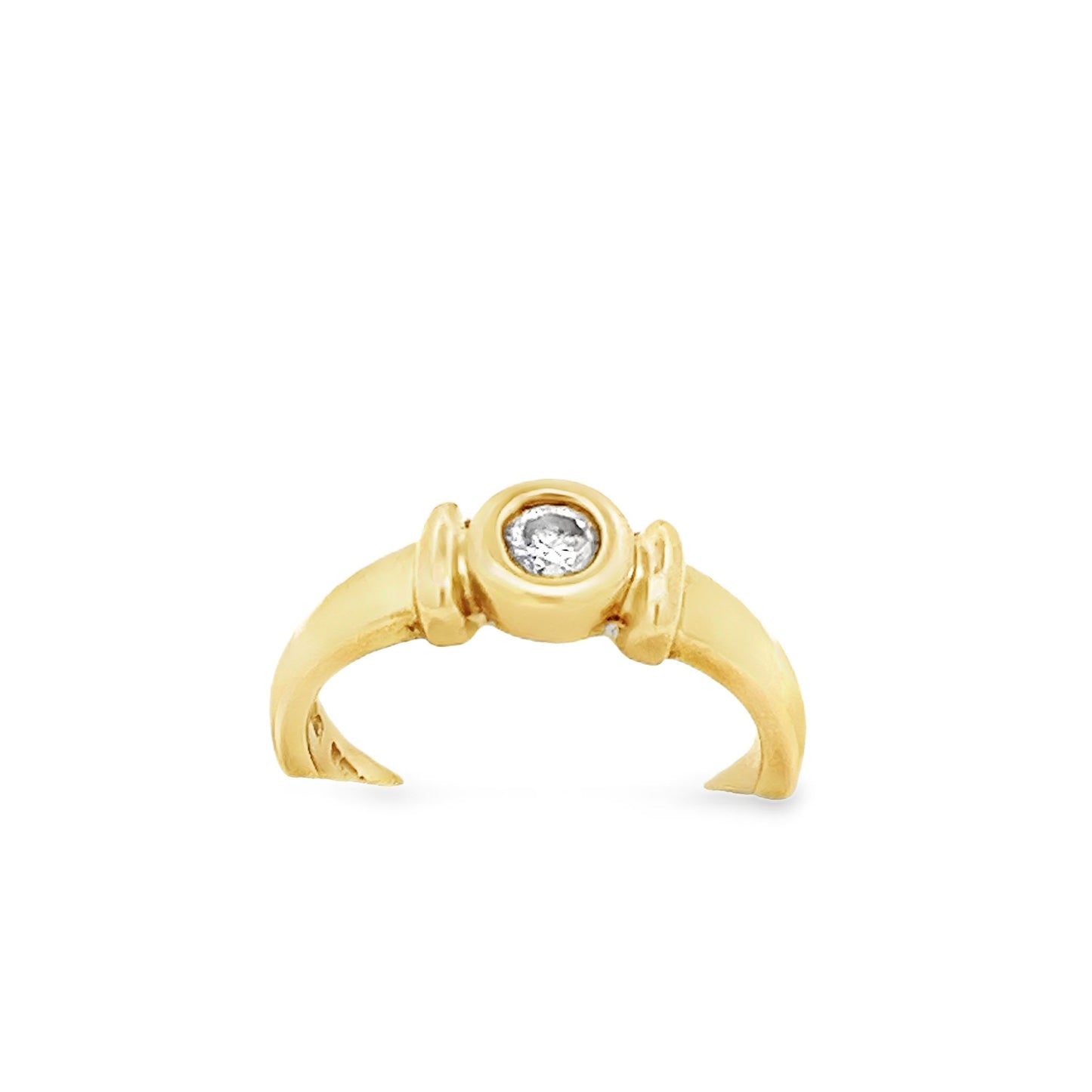 18ct yellow gold pre-owned ring 12000225