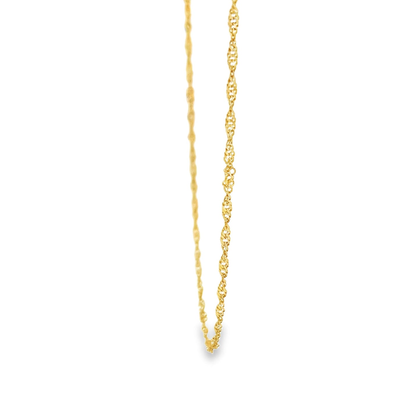 22ct yellow gold second hand chain FCA08002217-28