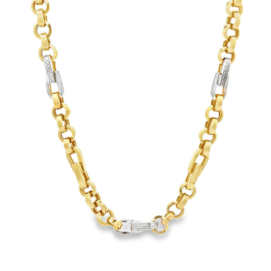 New 14ct yellow gold chain 02021906