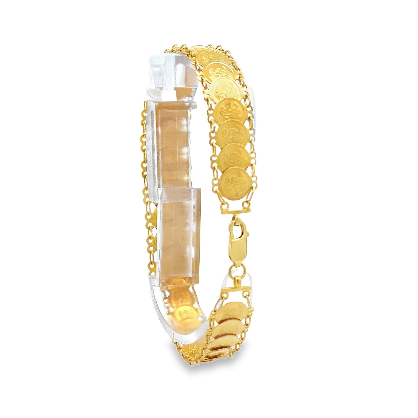 New 22ct yellow gold bracelet 02020787