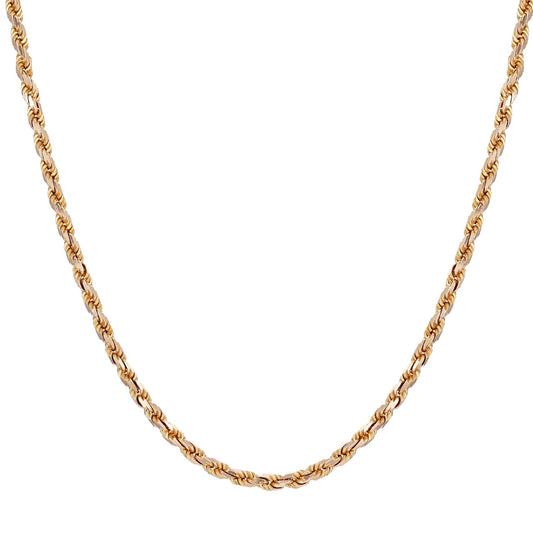 9ct yellow gold pre-owned chain 01001496