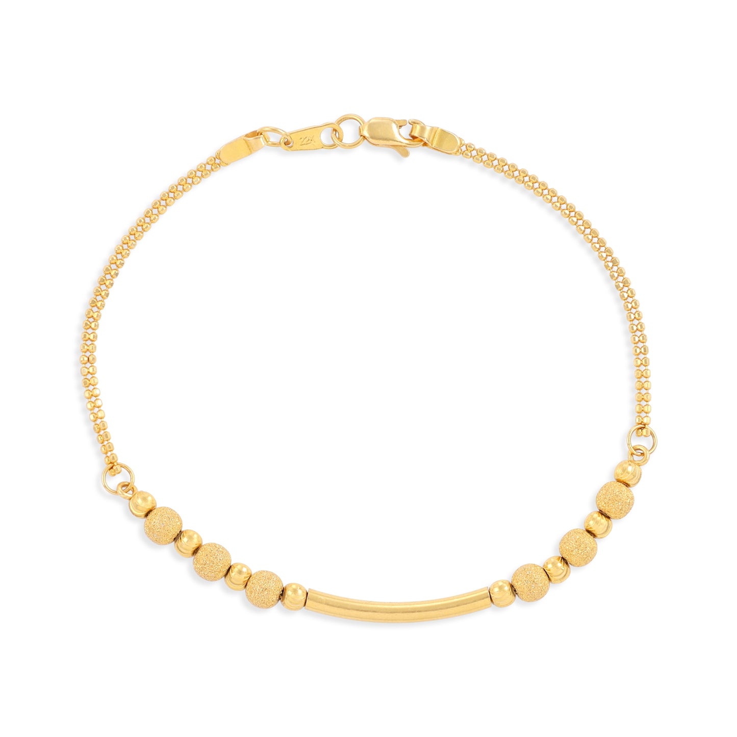 22ct yellow gold bracelet