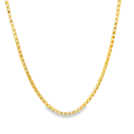 New 22ct yellow gold chain 02022519