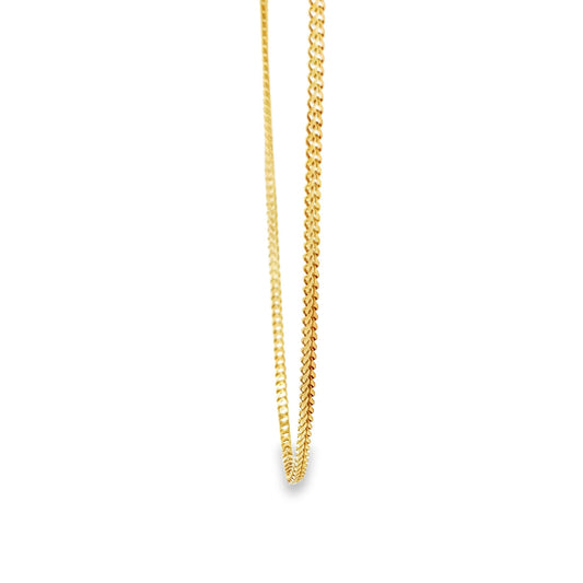 22ct yellow gold pre-owned chain FCA05005340-2