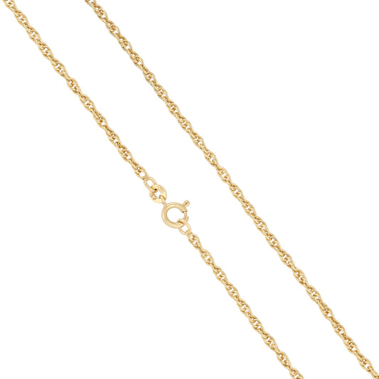 18ct yellow gold second-hand chain F02000215