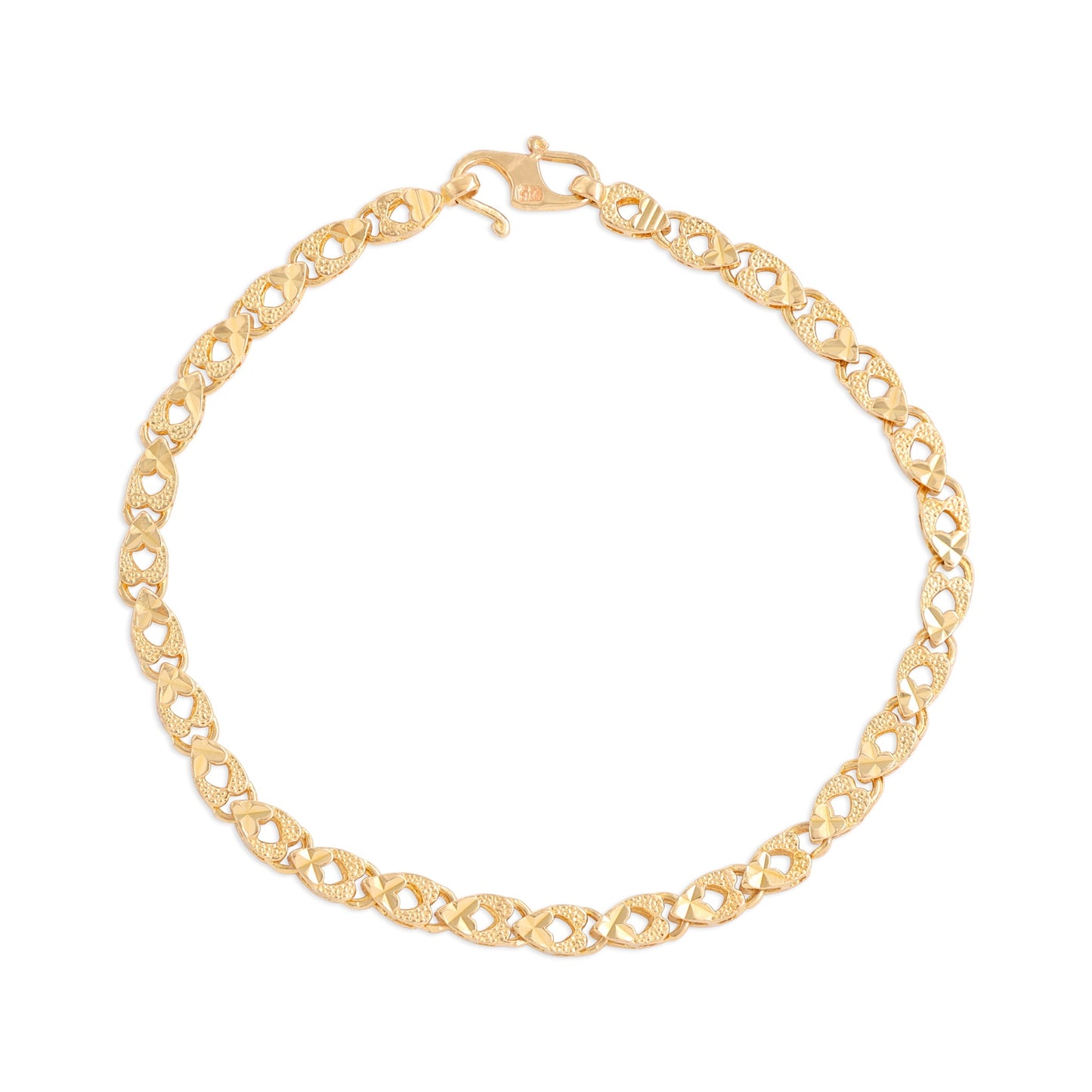 22ct yellow gold pre-owned bracelet 05001678