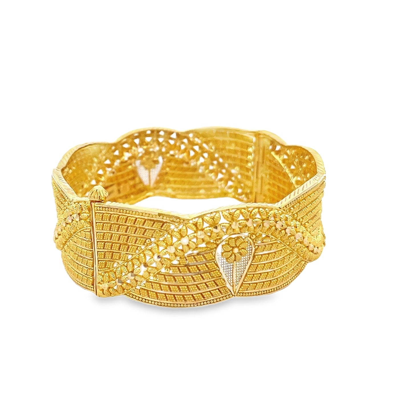 New 22ct yellow gold bangle 02020492