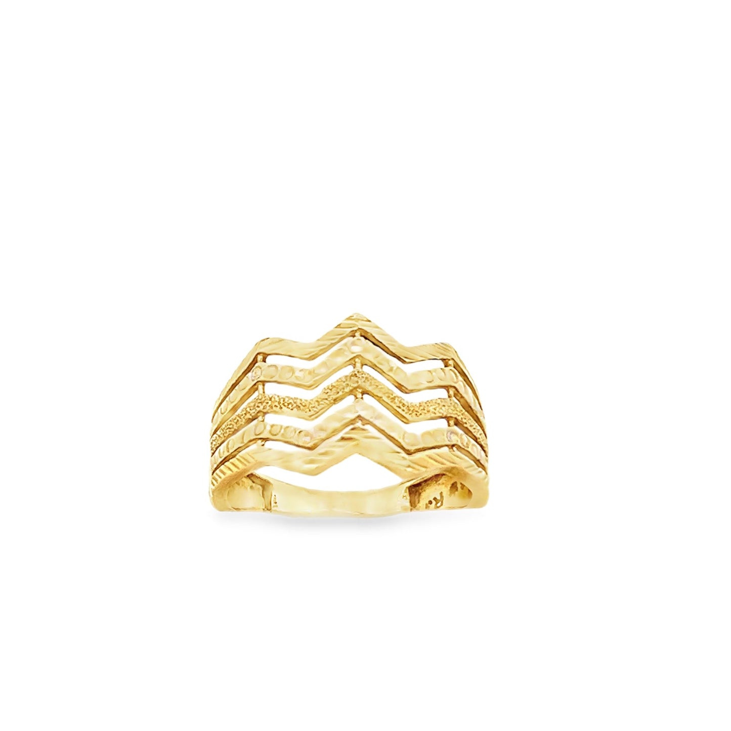 22ct yellow gold pre-owned ring FCA01020570-5