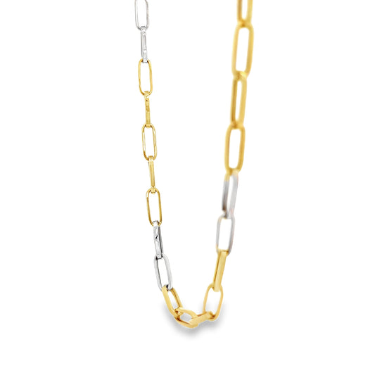 New 14ct multicolour gold necklace 02021814