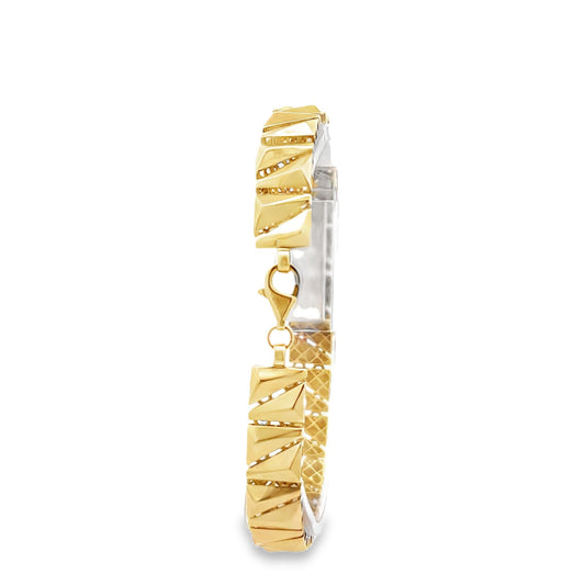 New 14ct yellow gold bracelet 02021986