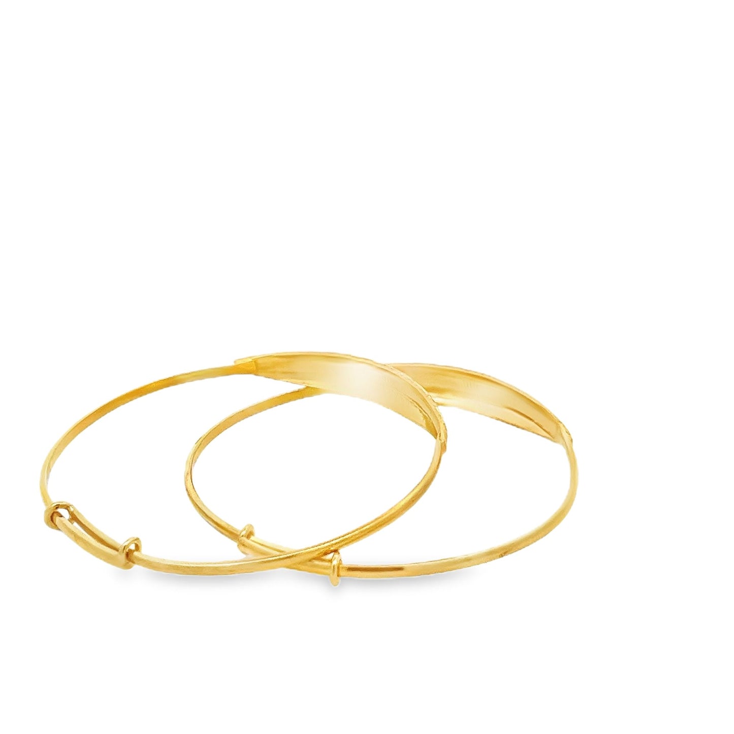 22ct yellow gold pre-owned bangle set FCA03028025-2