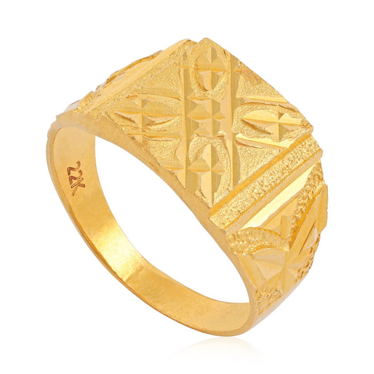 New 22ct yellow gold ring 02019870