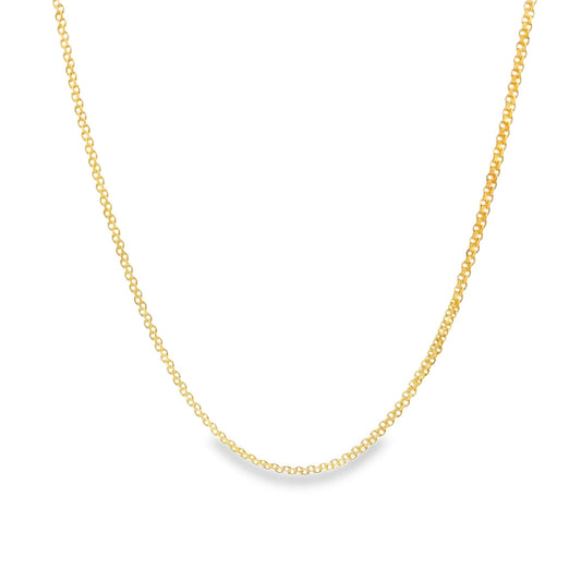 New 22ct yellow gold chain 02022758