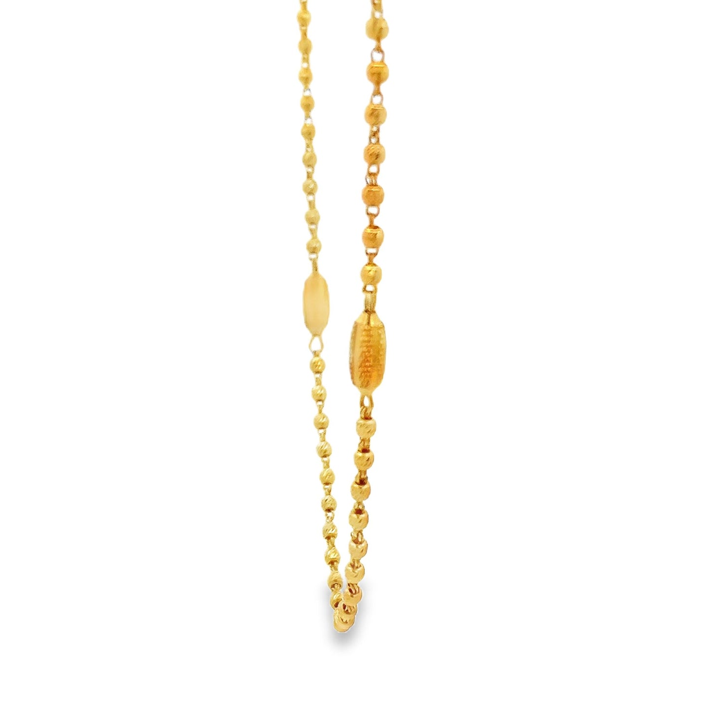 New 22ct yellow gold necklace 02020773