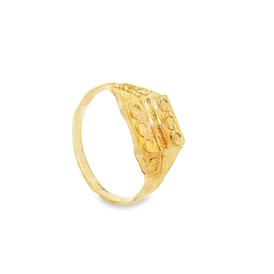 New 22ct yellow gold ring 02019787