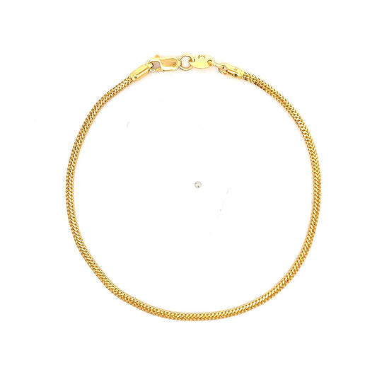 New 22ct yellow gold bracelet 02020815