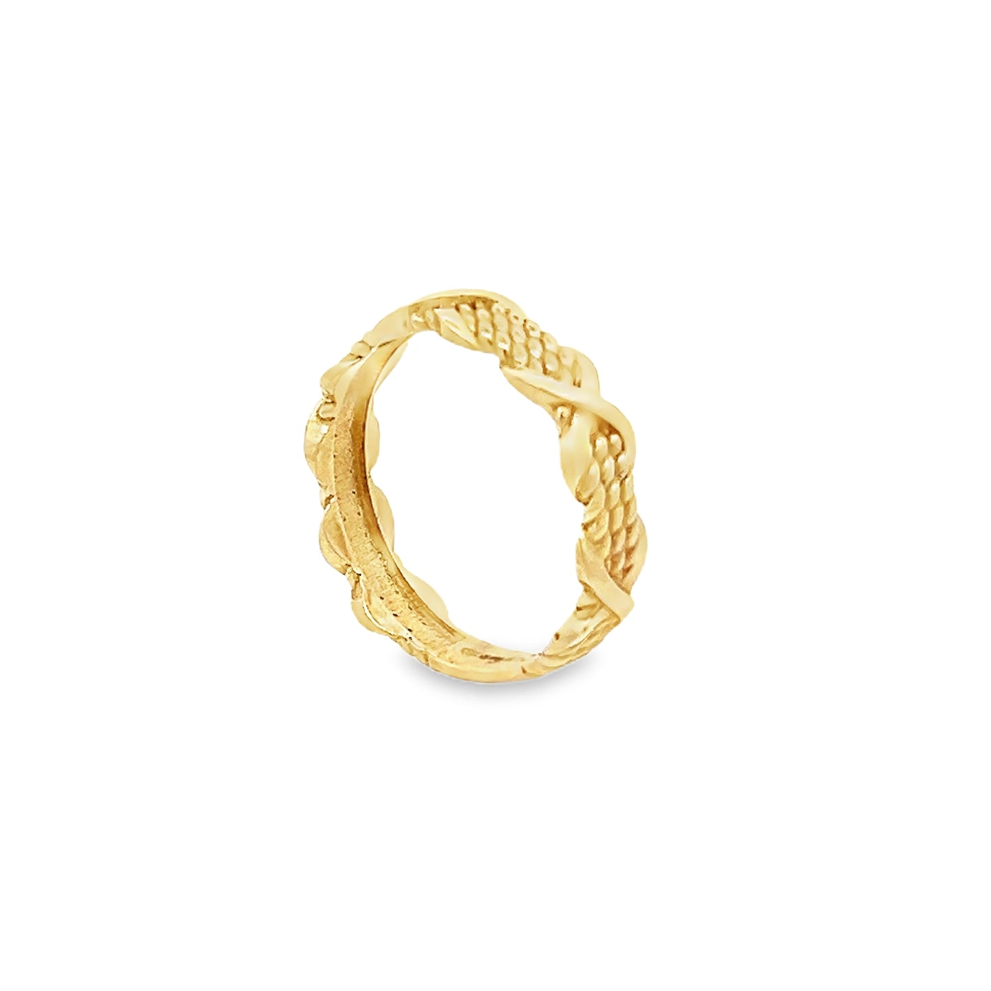 New 14ct yellow gold ring 02021424