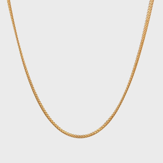 22ct yellow gold chain 11000228